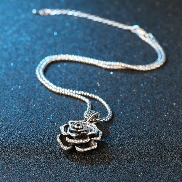 Набор украшений Роза Винтаж: кулон, серьги, кольцо lan-3099