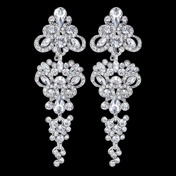 Свадебные серьги lan-3363