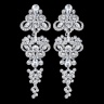 Свадебные серьги lan-3363