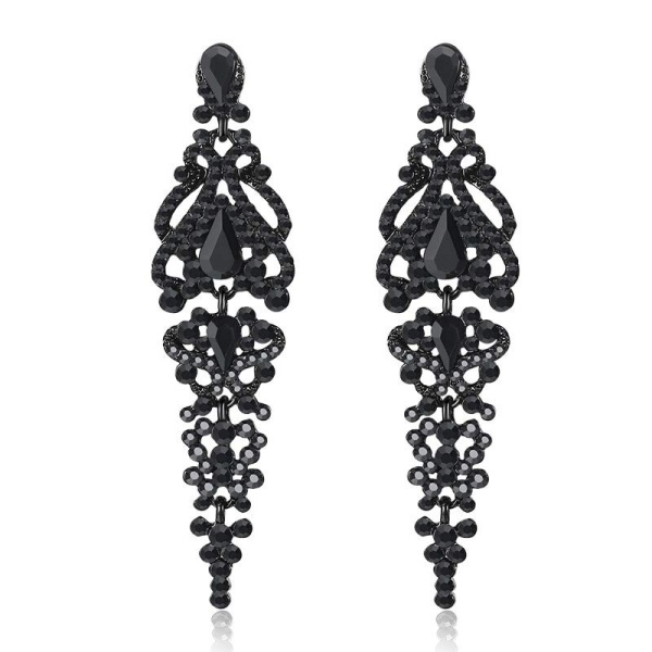 Вечерние серьги подвески Бриттани