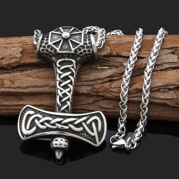 Кулон у стилі вікінгів Молот Тора lan-2759
