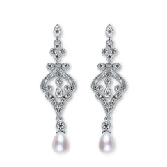 Серьги с жемчугом Лукреция