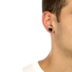 Сережки на магнітах квадратні