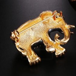 Брошь индийский Слоник