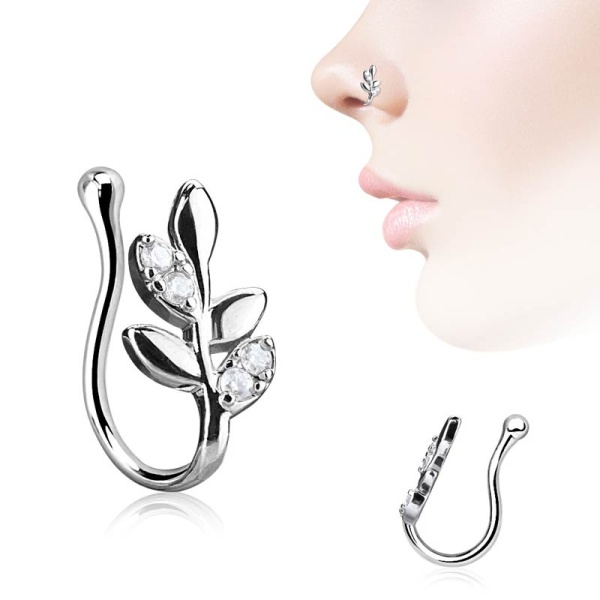 Обманка в нос Spikes Веточка NOCL20