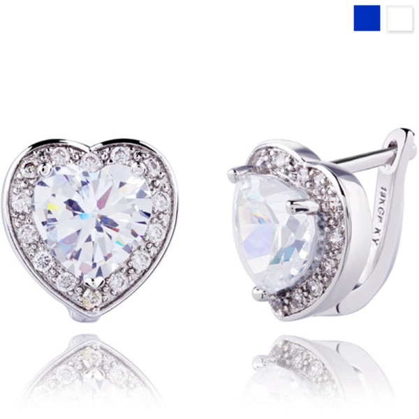 Сережки з англійським замком