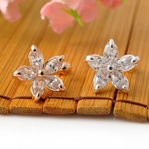 Кафф без прокола Цветочек