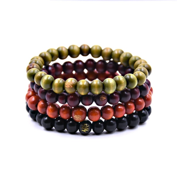 Набір браслетів з дерева Wood Gender