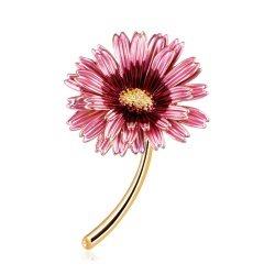 Брошь цветок Астра