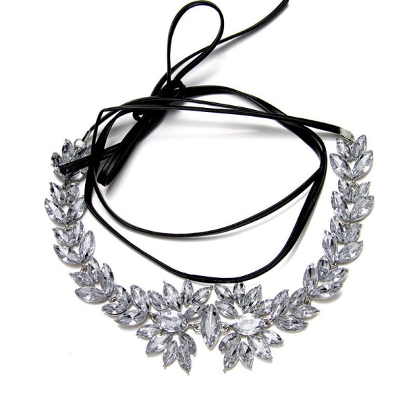 Чокер на шию з кристалами lan-102