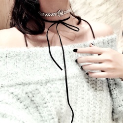 Чокер на шею с кристаллами lan-102