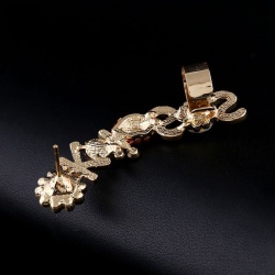 Кафф з камінням Kiss поцілунок