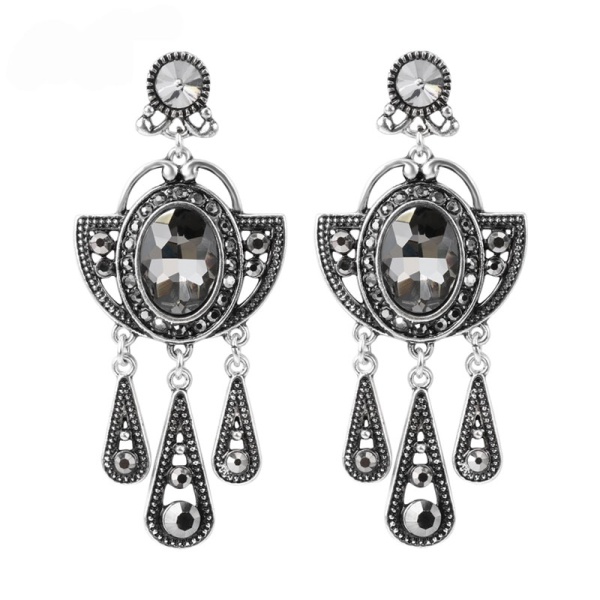 Вечірні сережки Luxury Bohemia