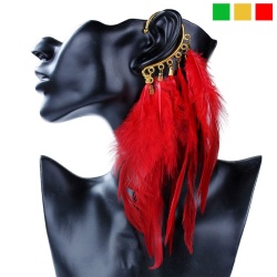 Кафф без проколу Пір'я