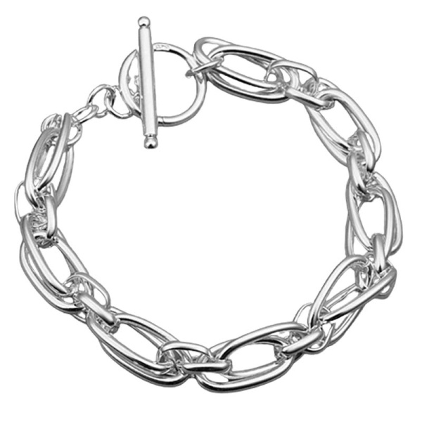 Браслет ланцюжок срібний