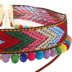 Чокер на шею помпонами lan-106