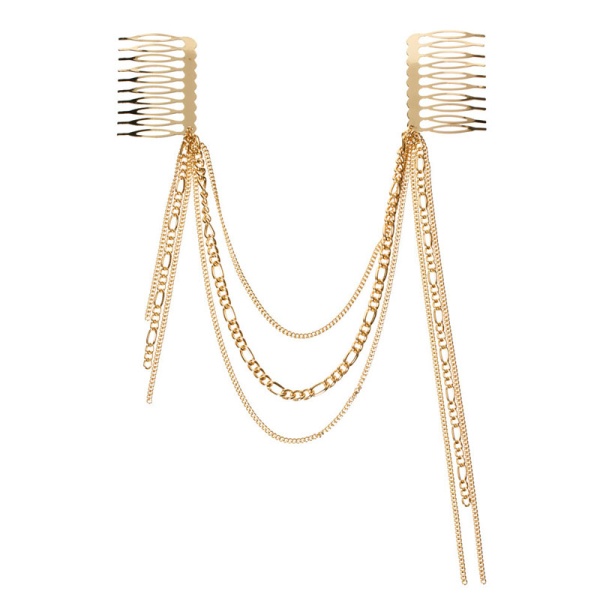 Гребешок для волос с цепочками Romantic