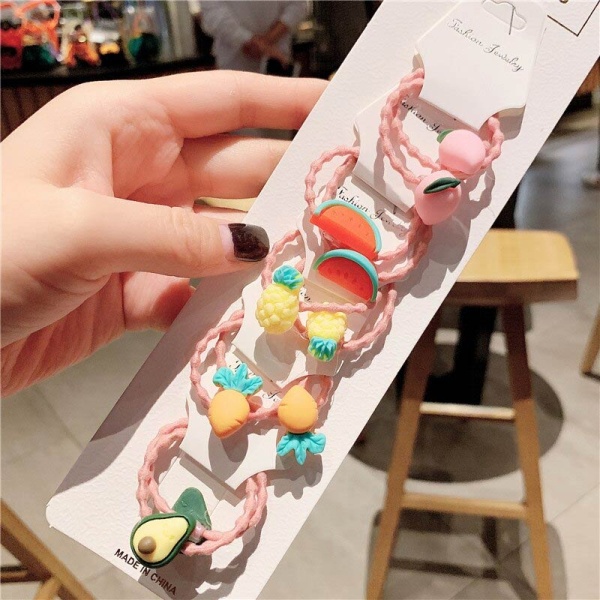 Набір дитячих гумок Фрукти lan-3108