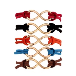 Браслет замшевый со знаком Бесконечность