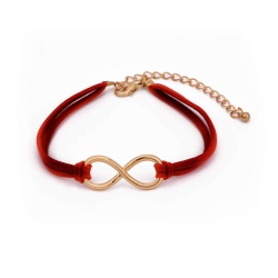 Браслет замшевый со знаком Бесконечность