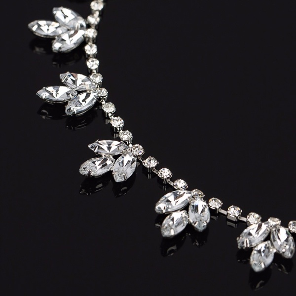 Ободок для волосся Кристальний лист