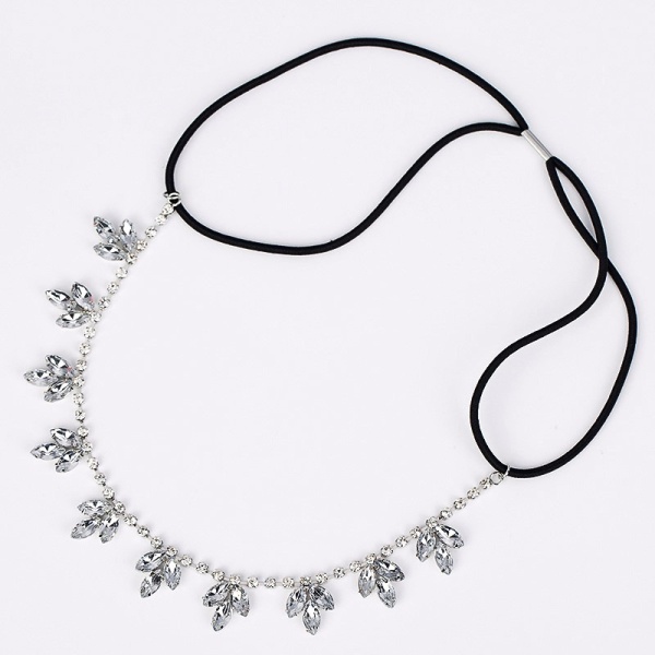 Ободок для волосся Кристальний лист