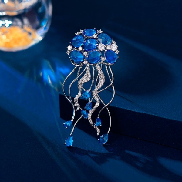 Брошь морская Медуза