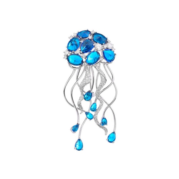 Брошь морская Медуза