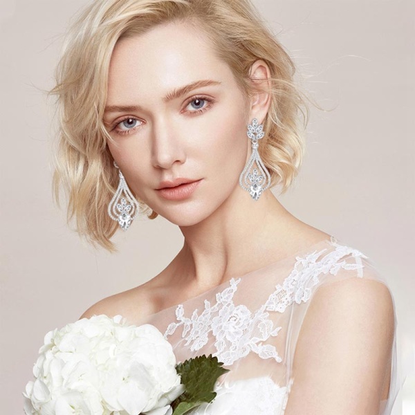 Вечерние серьги lan-3373