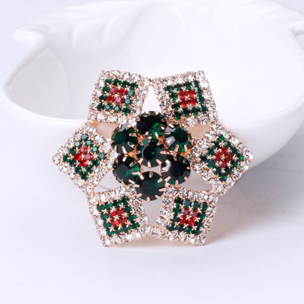 Брошь Брошь орнамент Цветок lan-2769