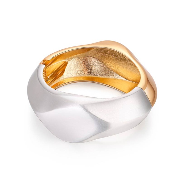 Металлический женский браслет грань lan-2868