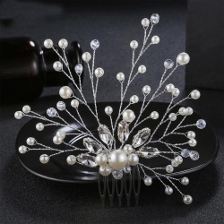 Гребінець для волосся Перлинні гілочки lan-3374