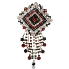 Брошь орнамент вышиванки водопад lan-2770