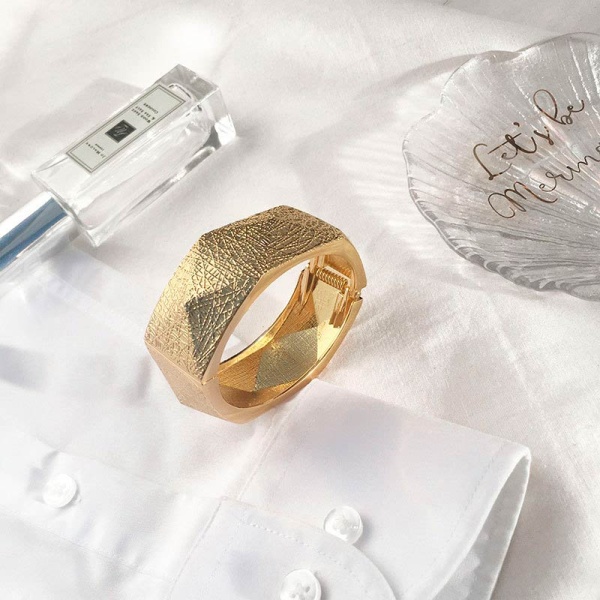 Металевий жіночий браслет дрібна павутинка lan-2870