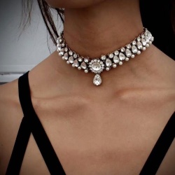Чокер с кристаллами Бьюти lan-990