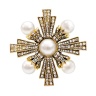 Брошка Хрест Вінтажний