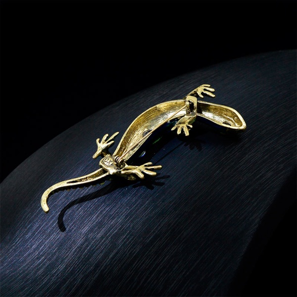 Брошь Ящерица шик lan-2771