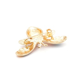 Брошь разноцветная Пчела lan-3523