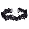 Чокер кружевной lan-312 чёрного цвета