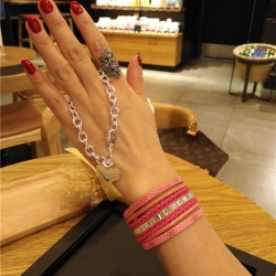 Кожаный браслет Грация