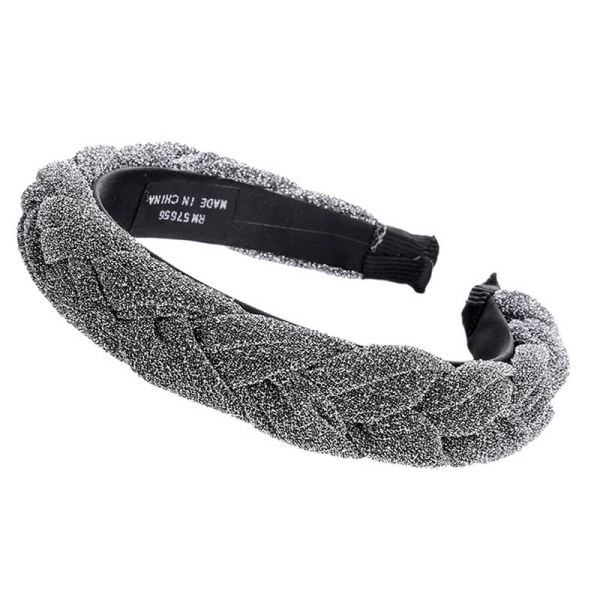 Широкий обруч на голову Косичка