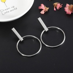 Сережки кільця Geometric