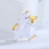 Брошь игривый котик lan-2774