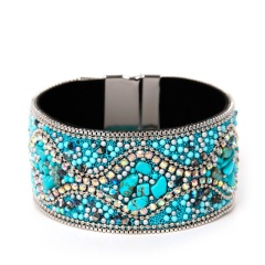 Женский браслет крошка микс Бирюза lan-2874