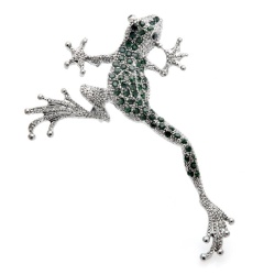 Брошь лягушка Ква