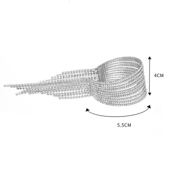 Шикарный вечерний браслет lan-3075