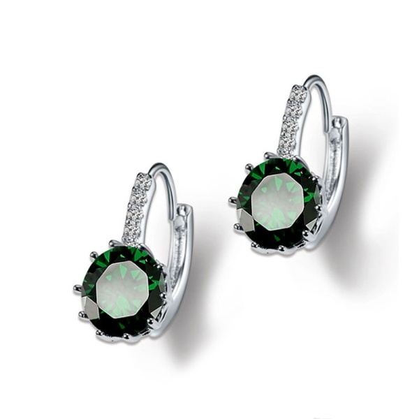 Сережки з фіанітом Lili