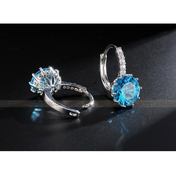 Сережки з фіанітом Lili