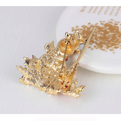 Брошка Сніговик