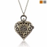 Часы кулон на цепочке Сердце